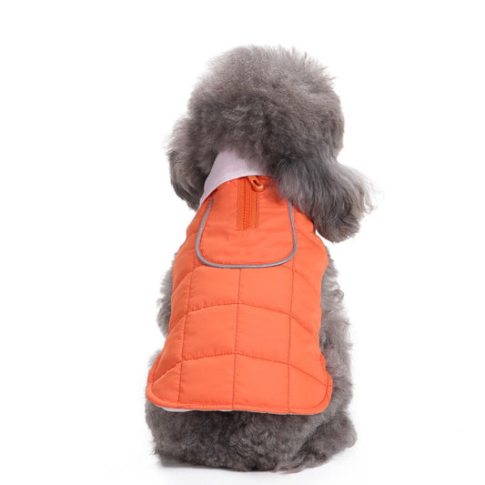 Ozzie - Solid Color Small Dog Winter Coat