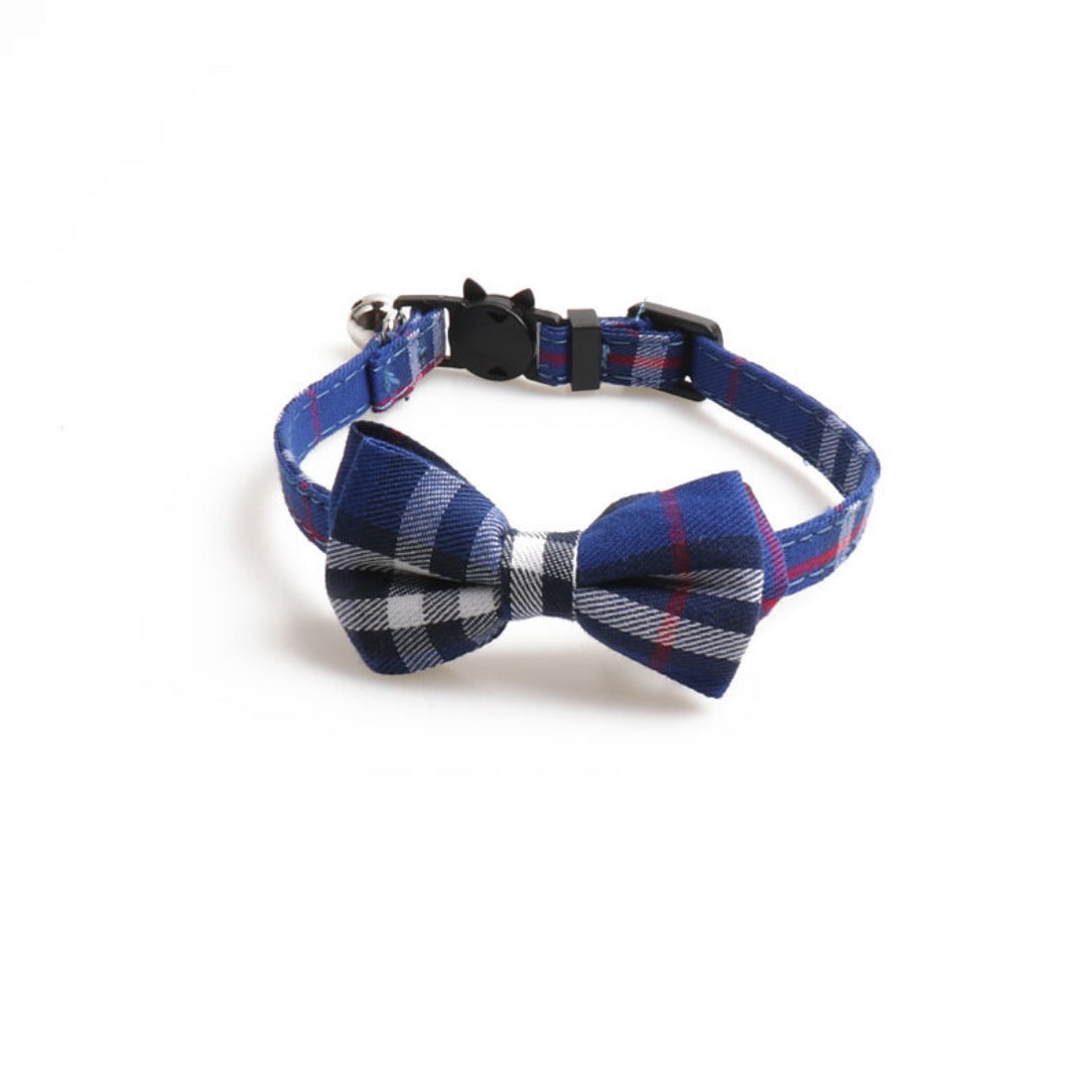 Mokka - Plaid Bowtie Cat Collar