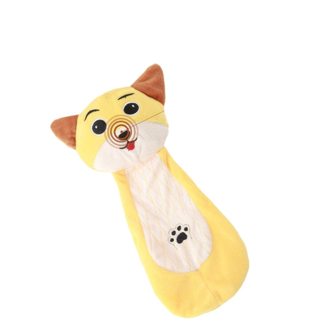 Petkin - Raccoon Panda & Fox Plush Dog Toy