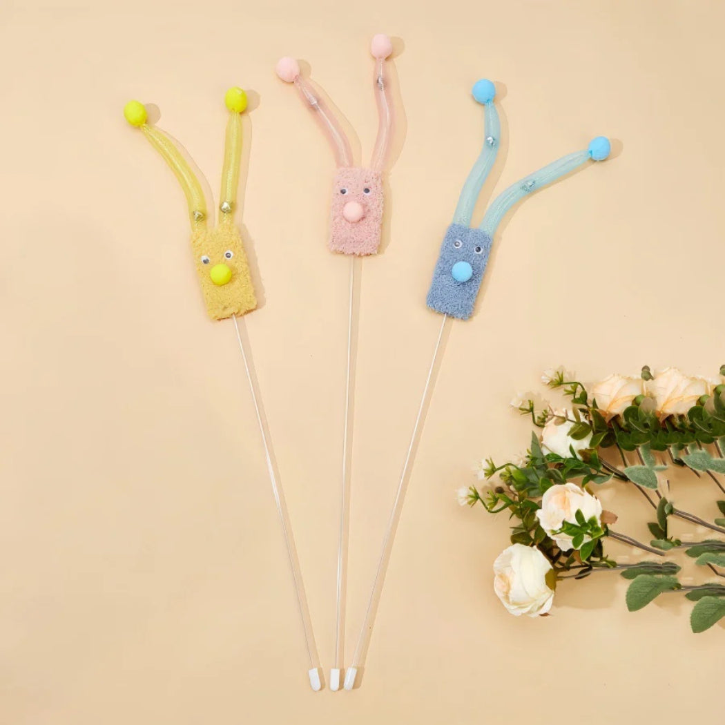 Moo - Clown Character cat teaser wand