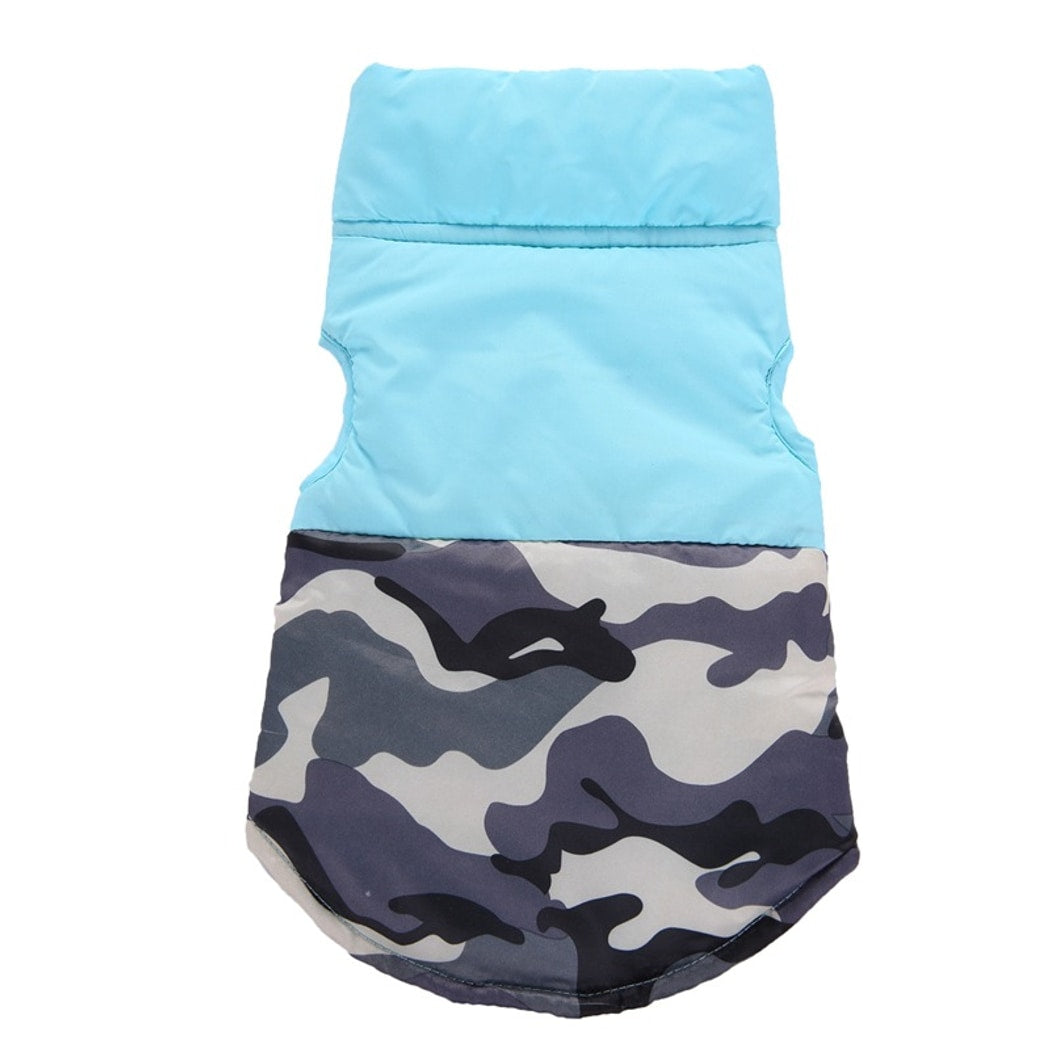 Ozzie - Blue Camouflage Dog Vest