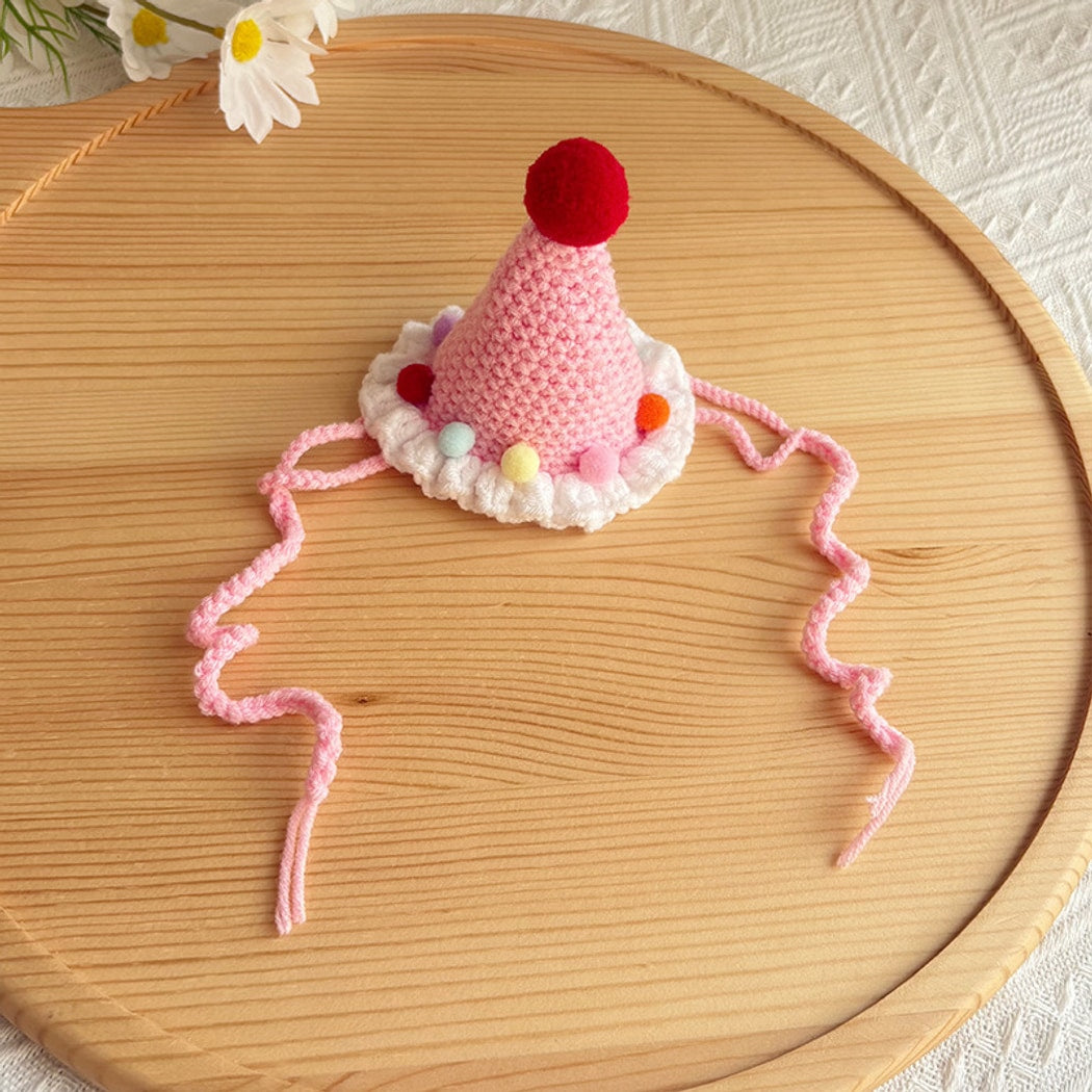 Ozzie - Ice Cream Pet Birthday Hat and Bib