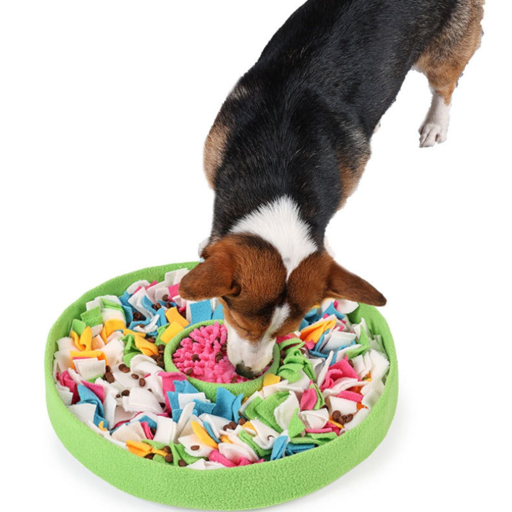 Snuffy - Colorful Dog Hide Food Bowl