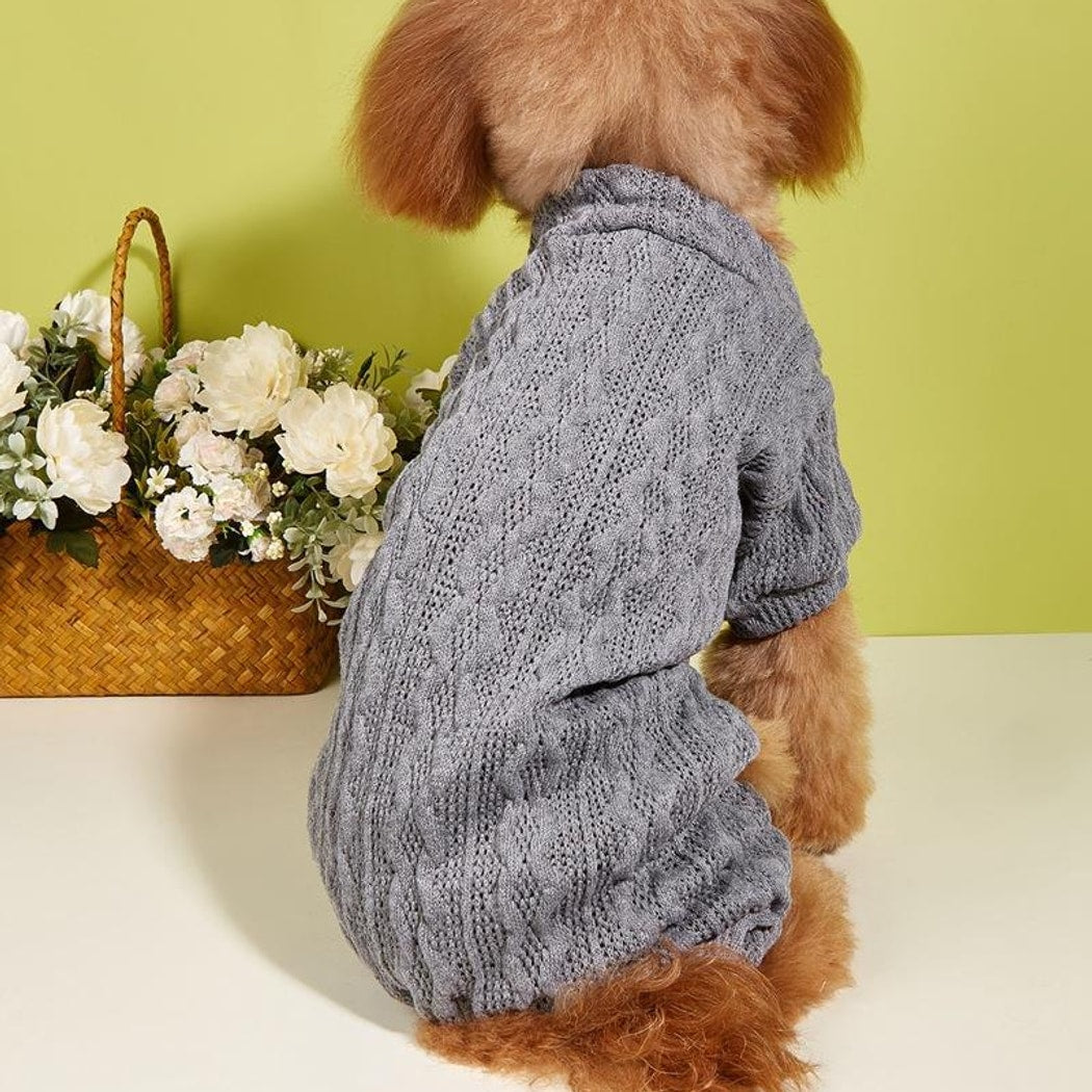 Ozzie - Round Neck Pullover Dog Sweater
