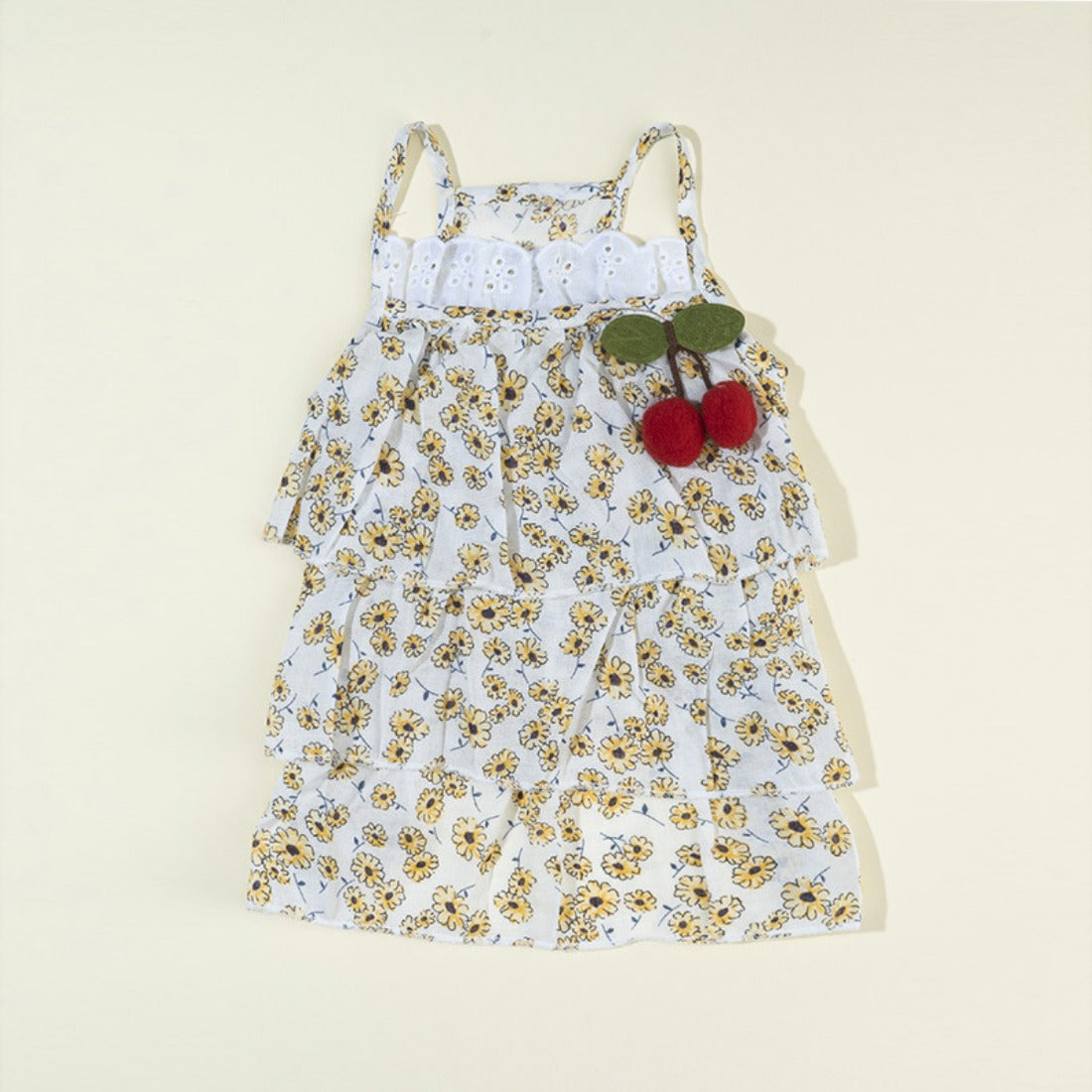 Ozzie - Small Floral Pattern Clothes for Cats