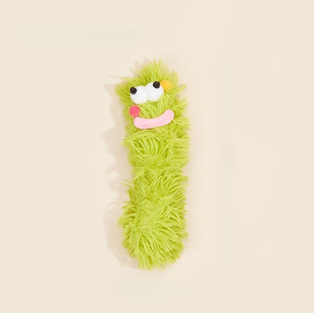 Moo - Fluffy Plush Caterpillar Cat Toy – Soft & Interactive