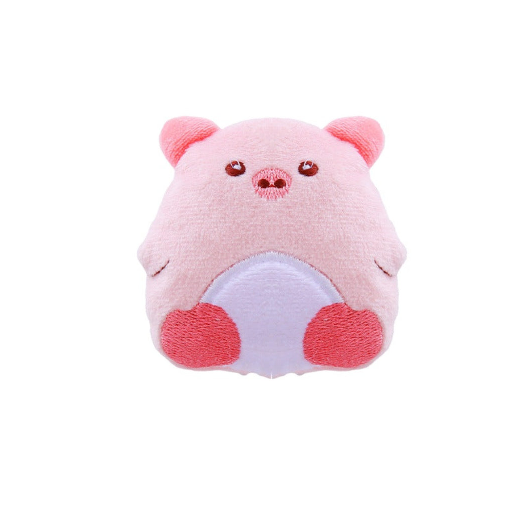 Moo - Rounded Plush Animal Character Cat Toy