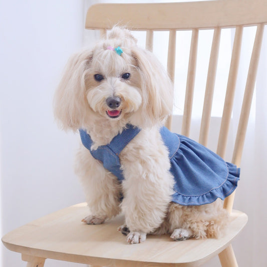 Ozzie - Ruffle Hem Dog Dress