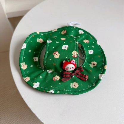 Mokka - Christmas Pet Hat and Bandana Collar