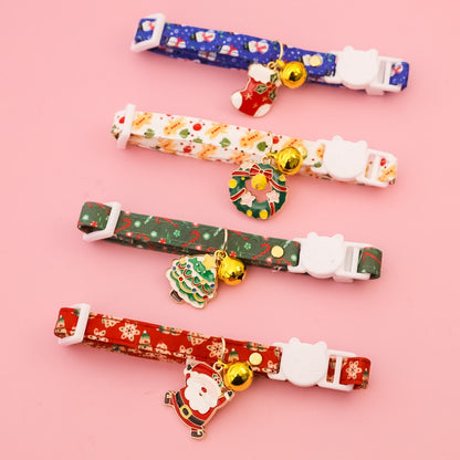 Christmoo - Holiday Pendant Adjustable Cat Collar