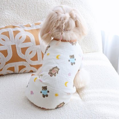 Ozzie - Cute Printed Cat and Dog Everyday Pet Dress