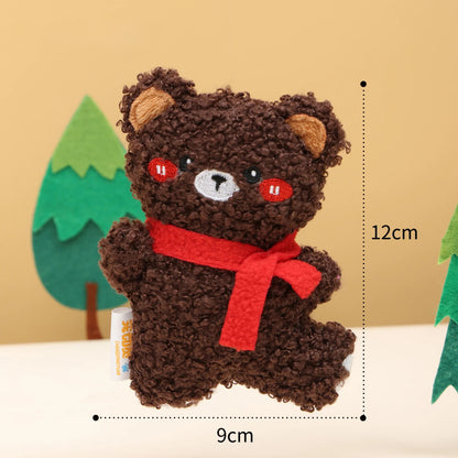 Petkin - Curly-Pile Animal Character Dog Toy