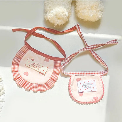 Mokka - Sweet Tie Back Pet Bib
