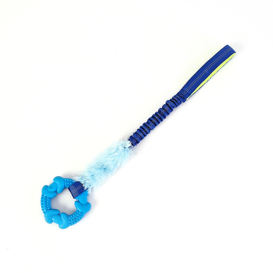 Petkin - Interactive Ring Tug Dog Rope Toy