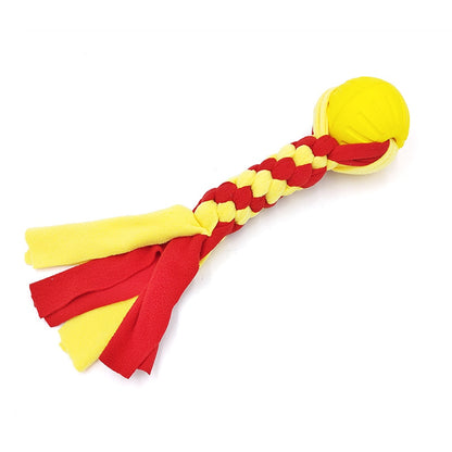 Petkin - Braided Interactive Dog Rope Toy