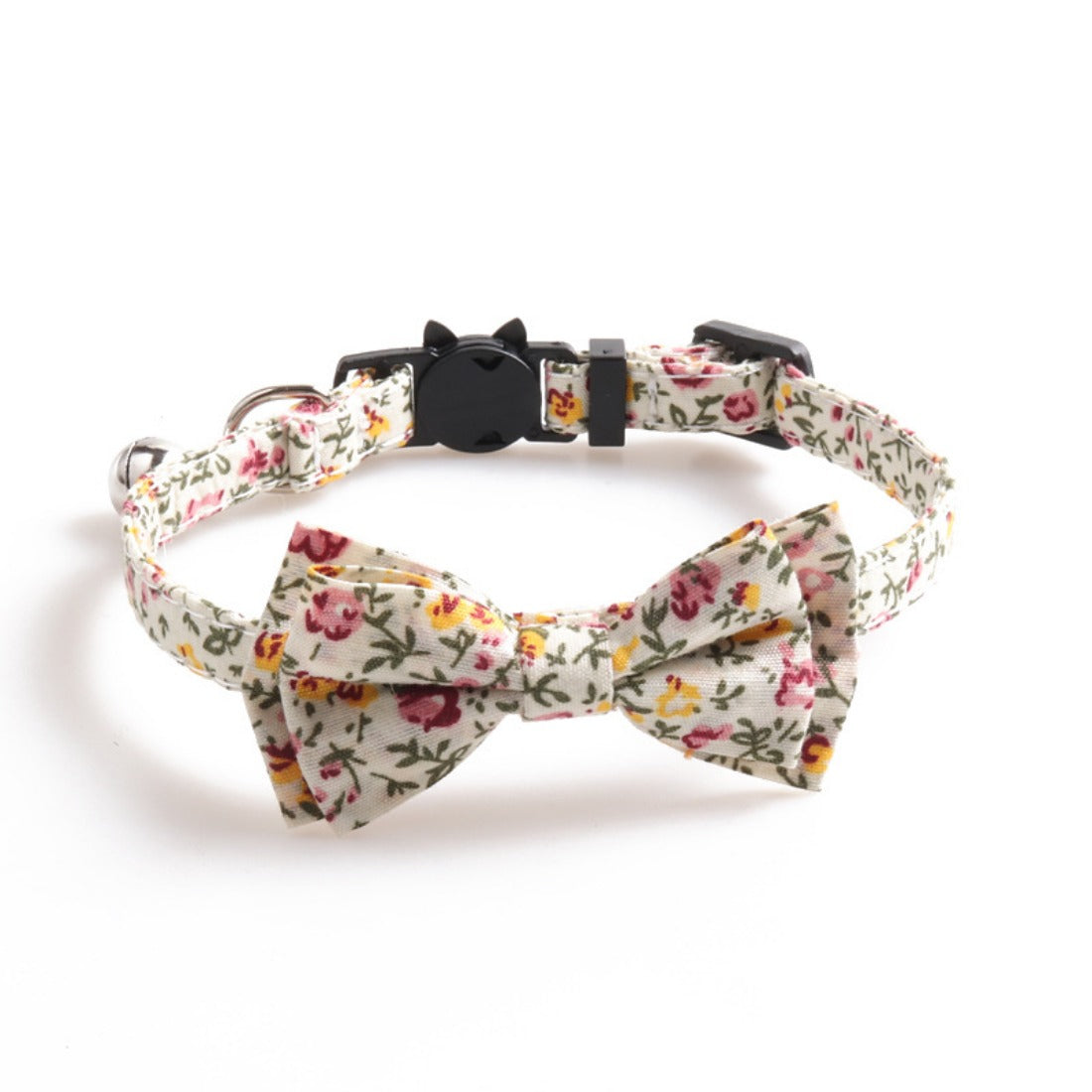 Mokka - Floral Pattern Country Pet Collar