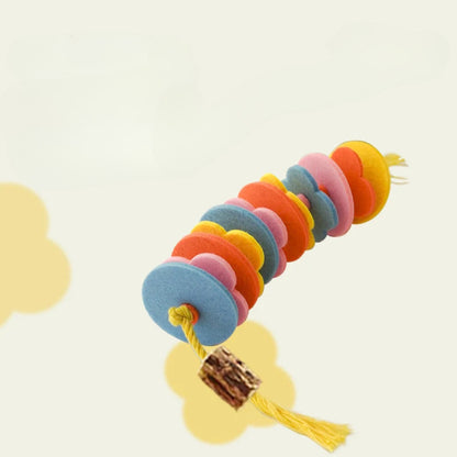 Moo - Colorful Layered Felt Cat Toy