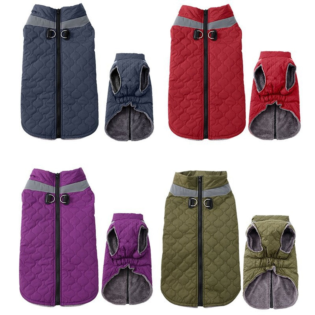 Ozzie - Modern Simple Quilted Dog Vest