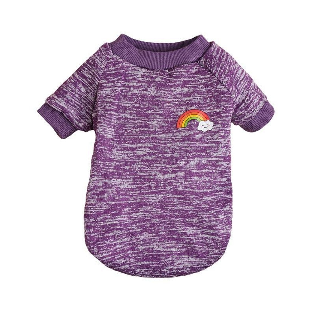 Ozzie - Rainbow Label Round Neck Dog Sweater