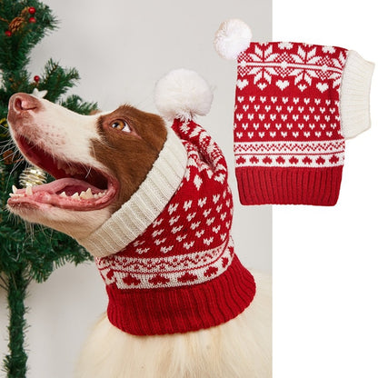 Christmoo - Christmas Reindeer Snowflake Pet Hat