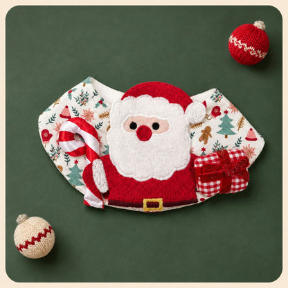 Mokka - Christmas Santa Bib Pet Neckwear