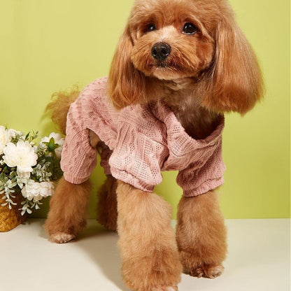Ozzie - Round Neck Pullover Dog Sweater