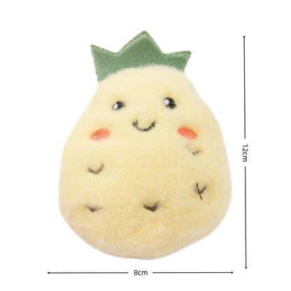Moo - Fuzzy Fruit Shape Cat Toy