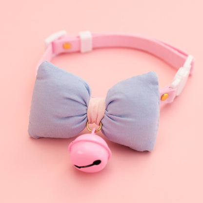 Mokka - Bow Bell Adjustable Cat Collar