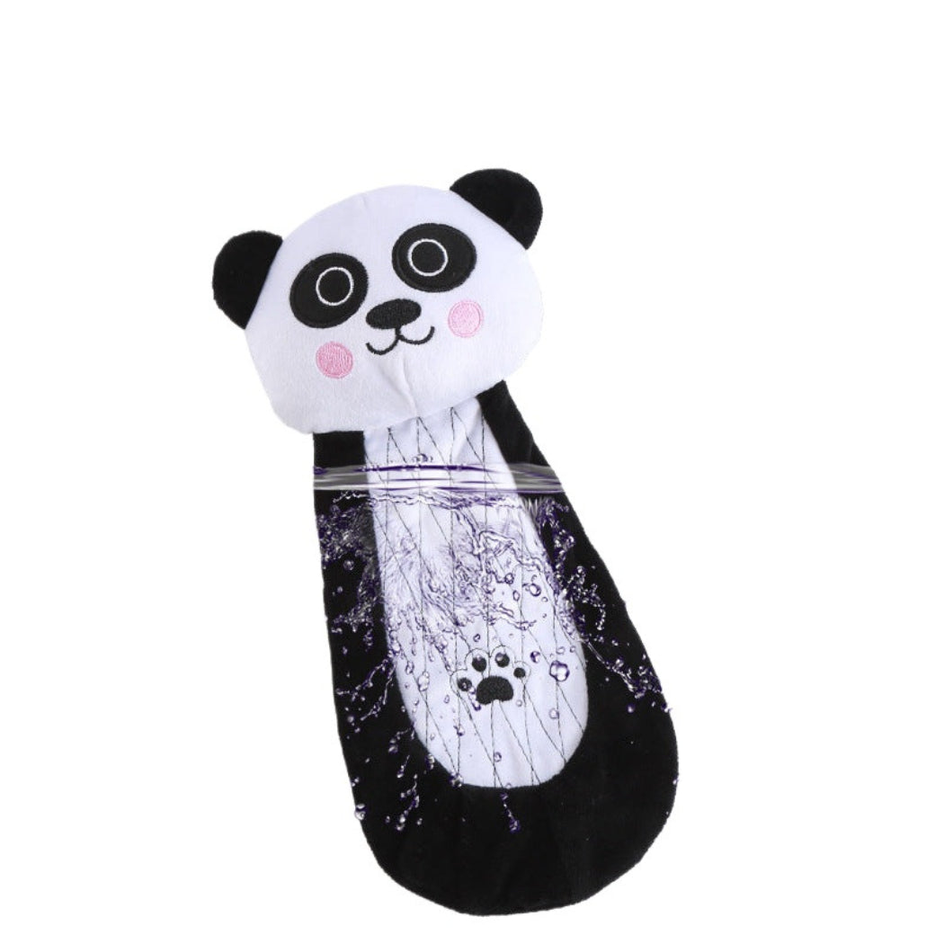 Petkin - Raccoon Panda & Fox Plush Dog Toy
