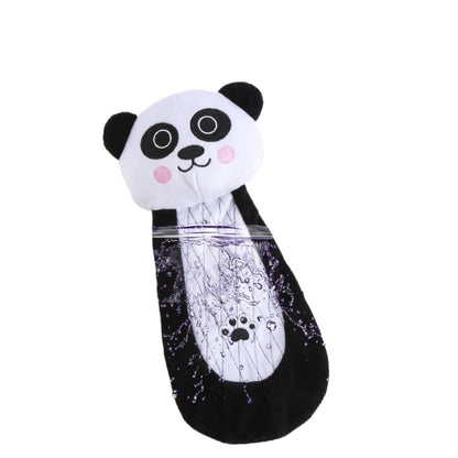 Petkin - Raccoon Panda & Fox Plush Dog Toy