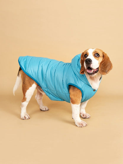 Ozzie – Puffer Hoodie Dog Coat