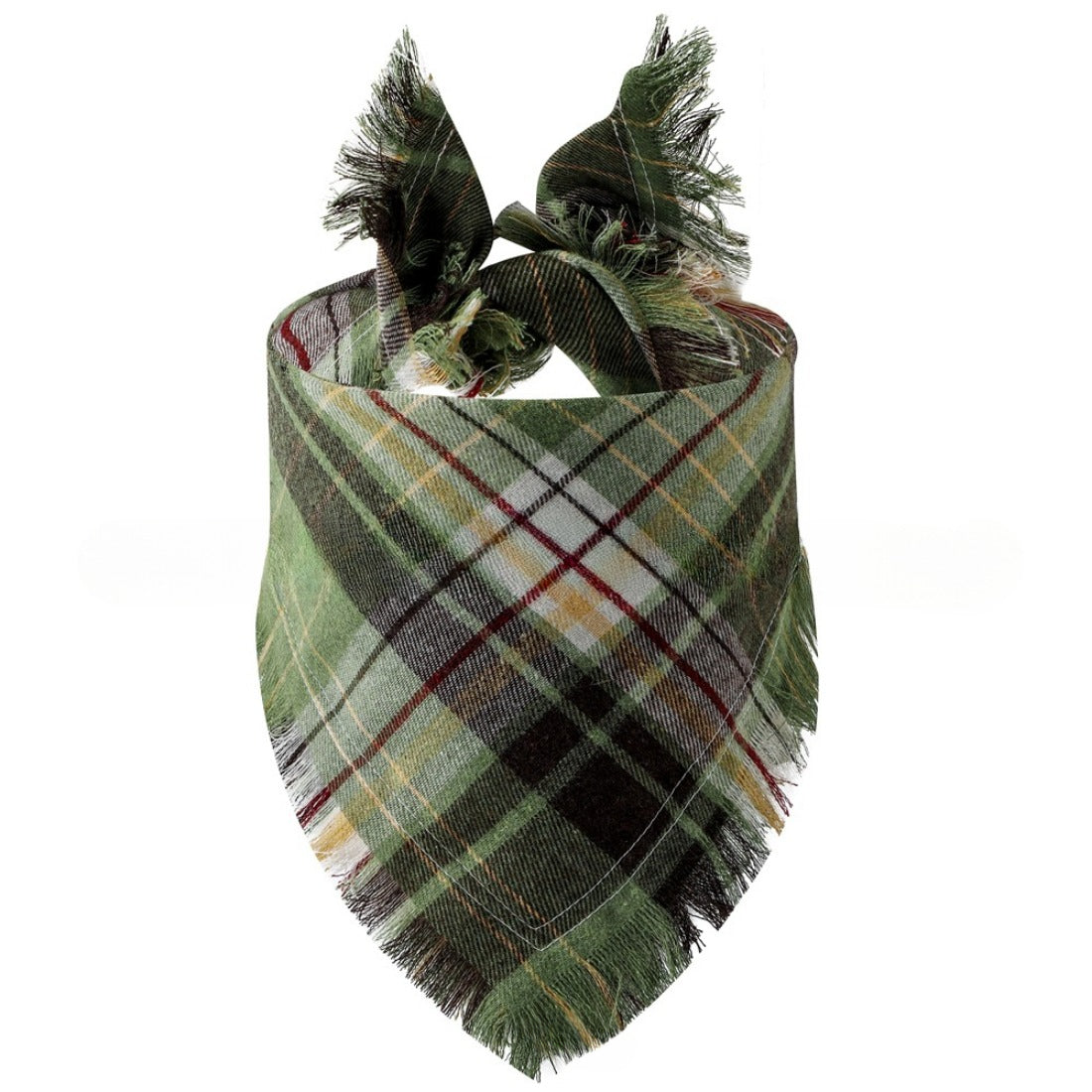 Furbud - Plaid Pattern Pet Bandana