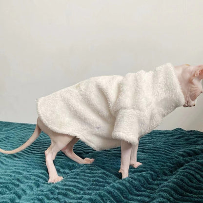 Ozzie - Plush High Neck Pet Outfit Vest