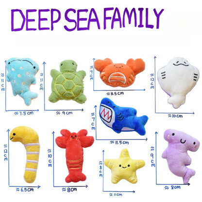 Moo - Deep Sea Plush Pet Toy – Squeaky Ocean Friends