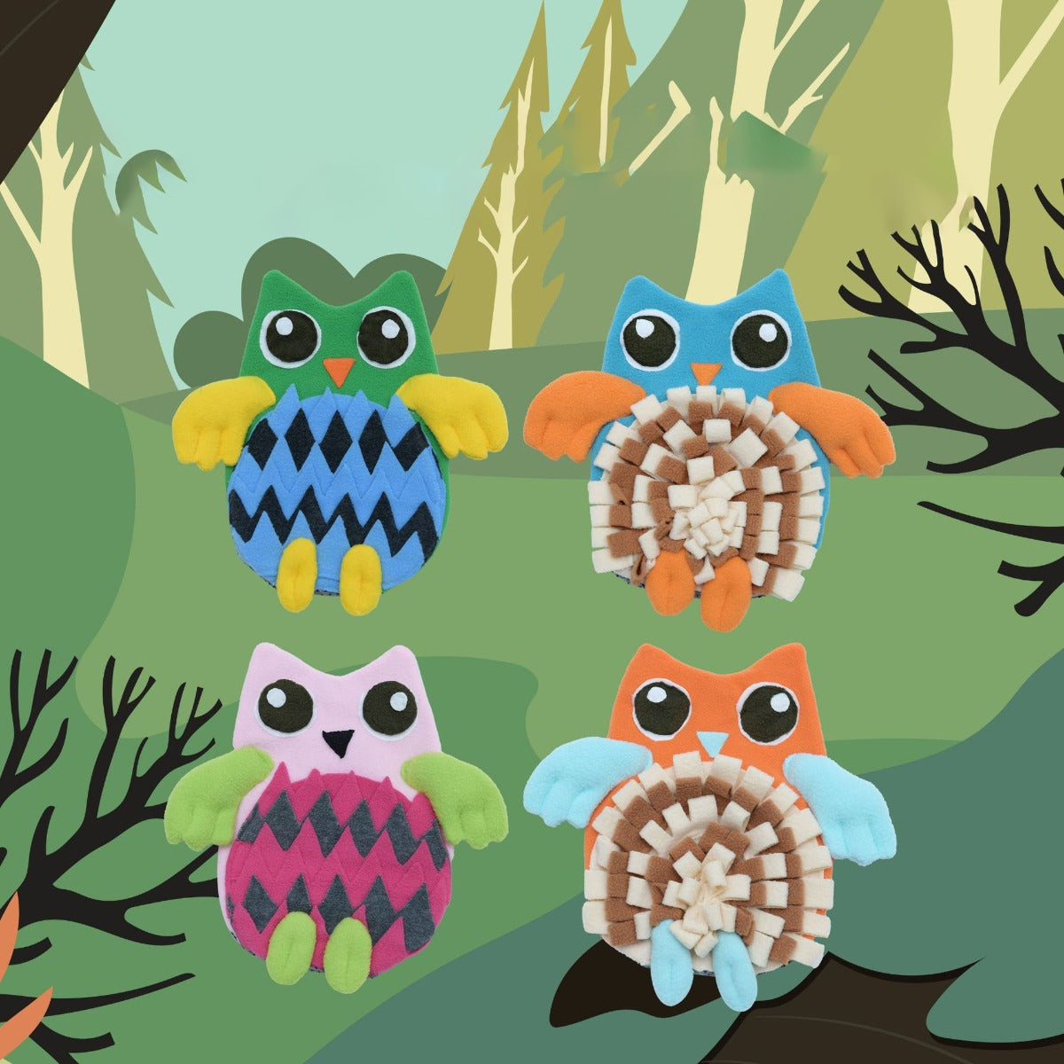 Snuffy – Owl Snuffle Toy