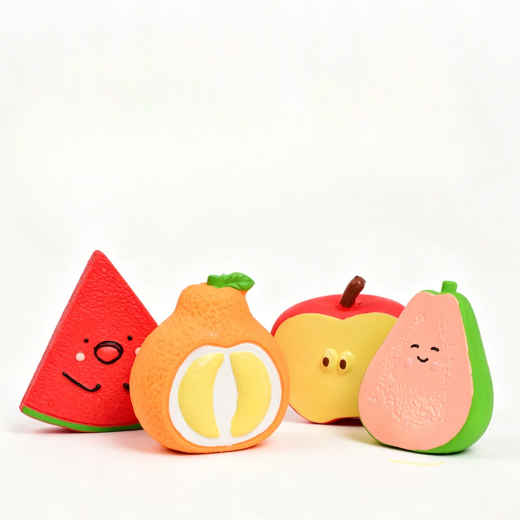Petkin - Fruit Shape Dog  Squeaky Toy