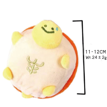 Petkin - Turtle-Shaped Plush Dog Toy