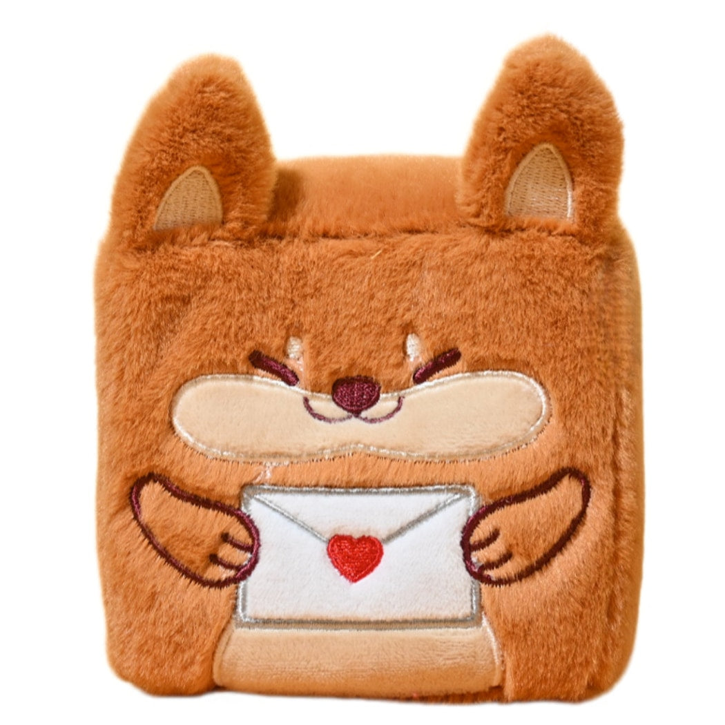 Petkin - Rectangular Plush Figure Squeaky Dog Toy
