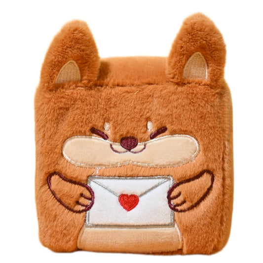 Petkin - Rectangular Plush Figure Squeaky Dog Toy