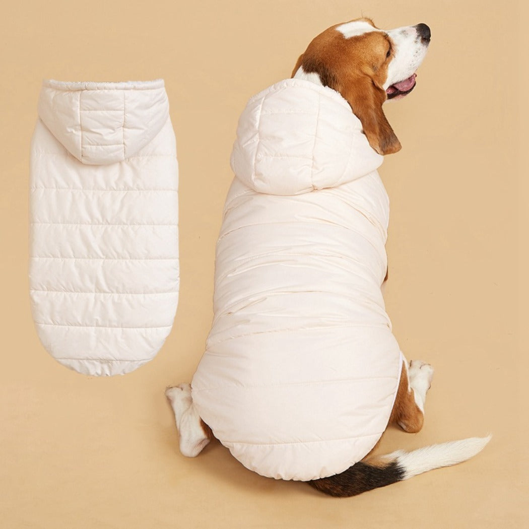 Ozzie – Puffer Hoodie Dog Coat