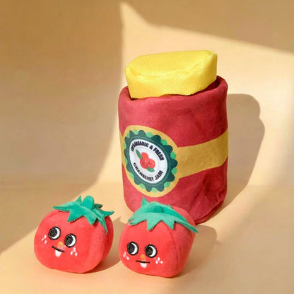 Petkin - Vegetable Shape Stuffed Squeaky Dog Toy