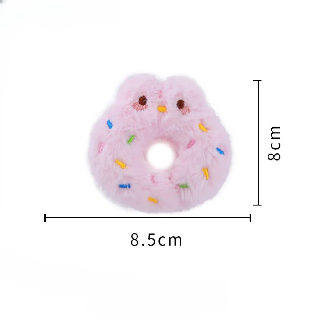 Moo - Animal Donut Plush Cat Toy