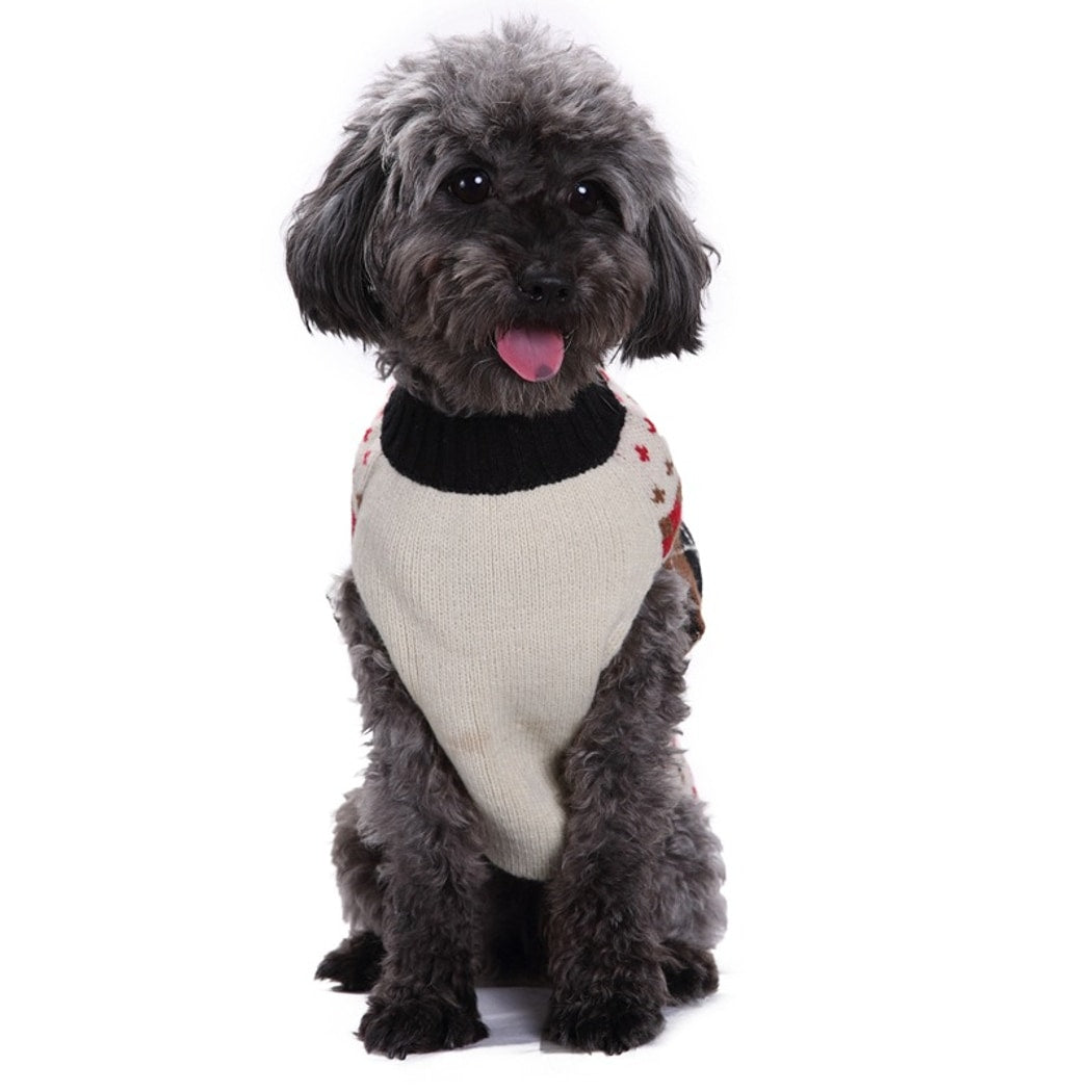 Ozzie - Plaid Pattern British Style Dog Sweater