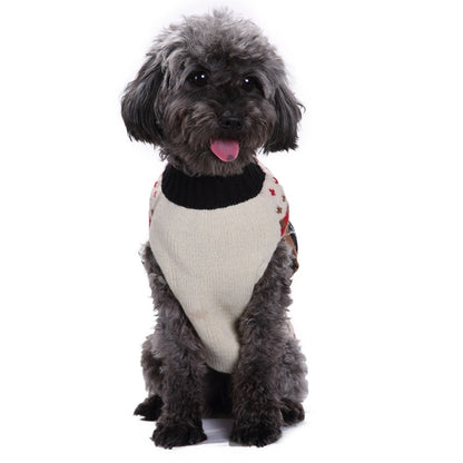 Ozzie - Plaid Pattern British Style Dog Sweater