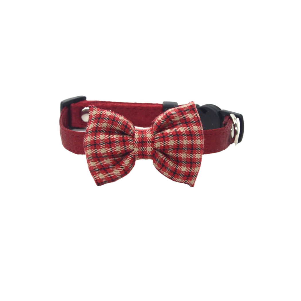 Mokka - Bow Breakaway Cat Collar