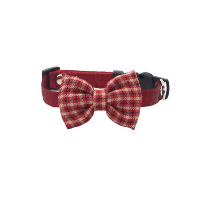 Mokka - Bow Breakaway Cat Collar