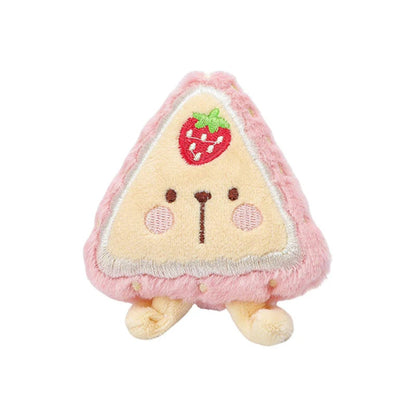Petkin Pizza Slice Plush Dog Toy