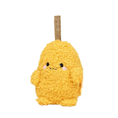 Moo - Smiling-Face Pattern Food-Shaped Cat Toy