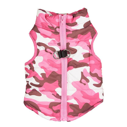 Ozzie - Camouflage Zipper Pet Vest