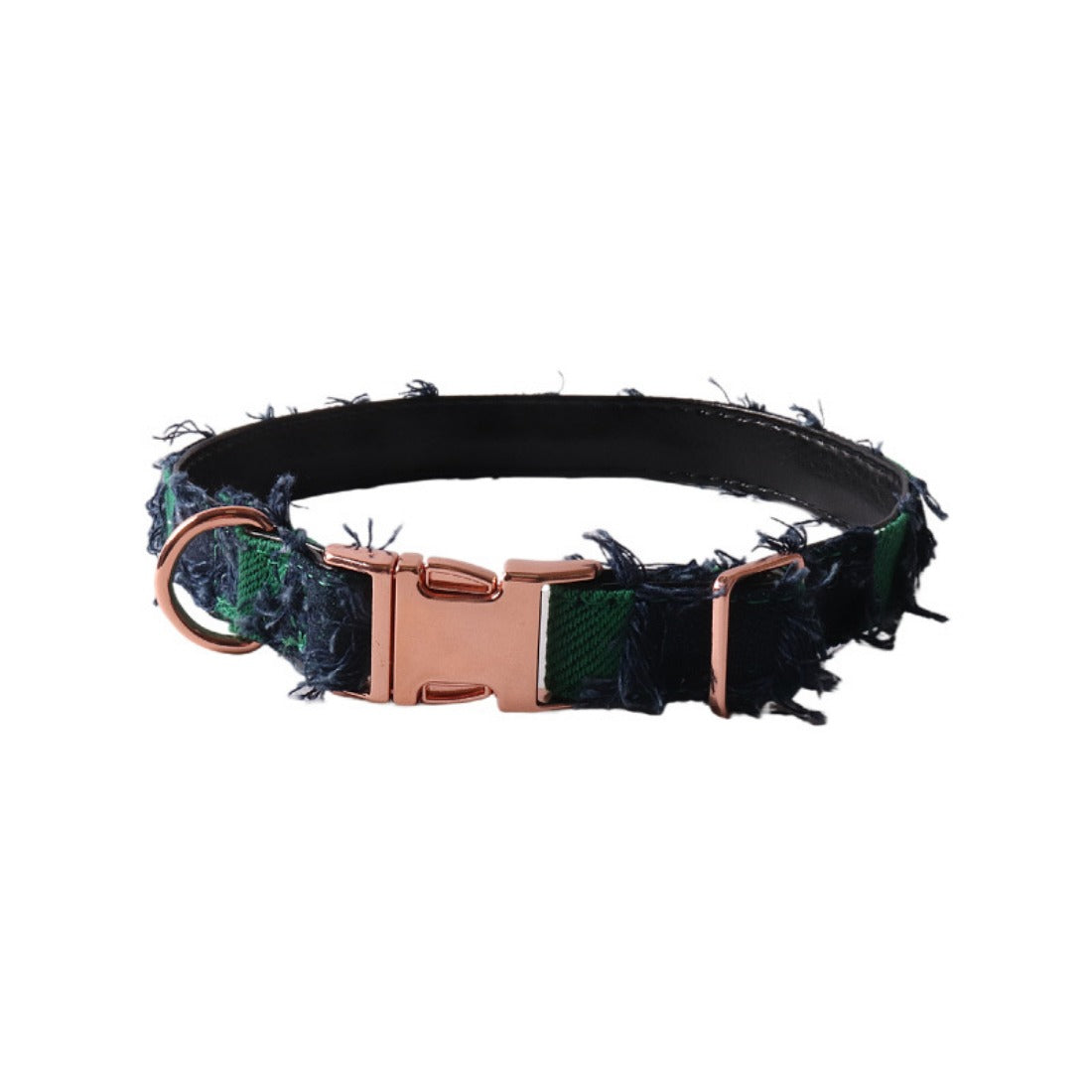 Loofie - Denim Color-Block Pet Collar